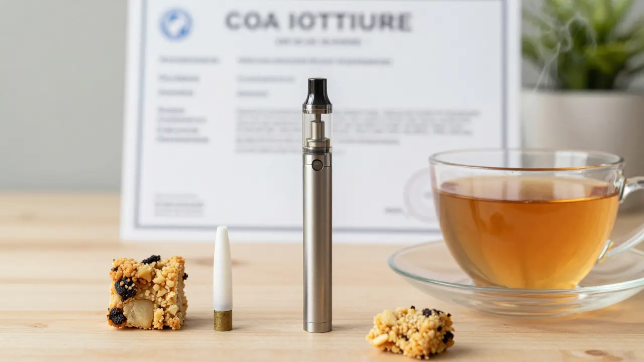 Tři způsoby užívání CBD crumble: pod jazyk, páření a do čaje