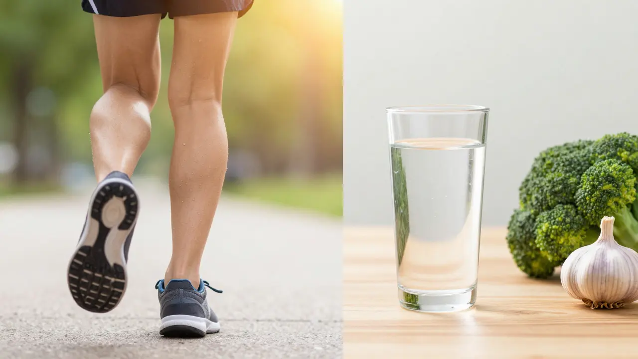Pohyb a hydratace podporují přirozenou detoxikaci těla