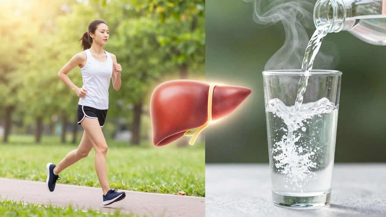 Sport a hydratace jako podpora přirozené detoxikace