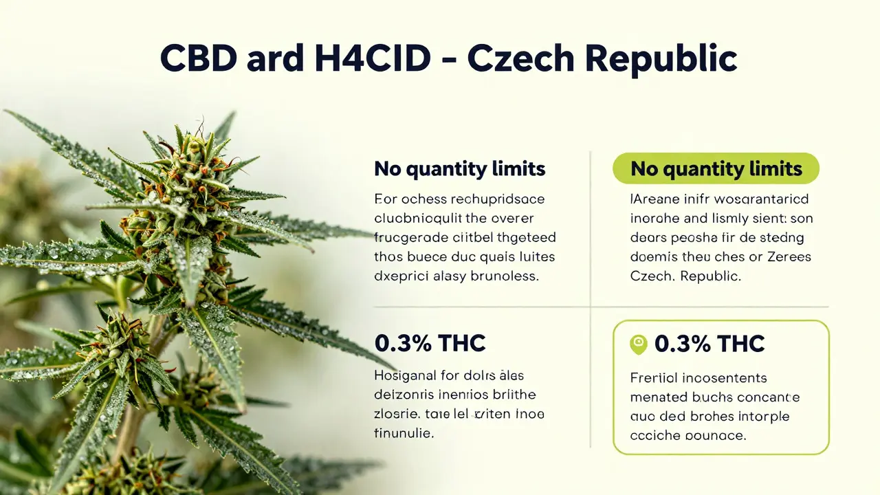 Kolik CBD květu smíte mít? Právní limity, H4CBD a tipy pro bezpečné skladování v ČR