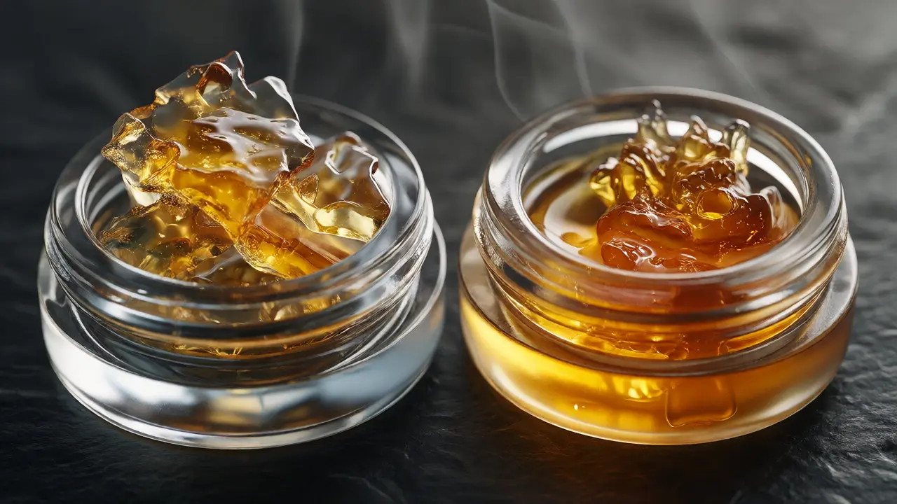 CBD Shatter vs. Rosin: Který extrakt je silnější a lepší?