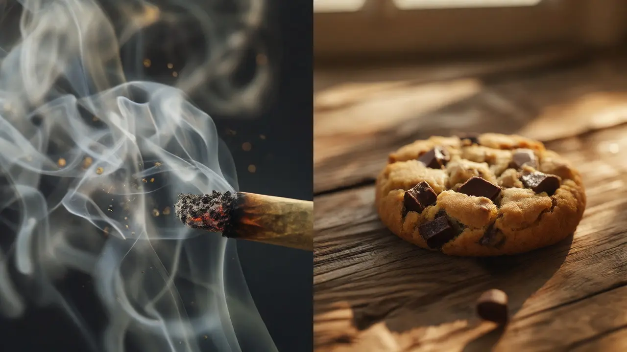 Proč jsou jedlé konopí bezpečnější než kouření? CBD cookies a zdraví plic