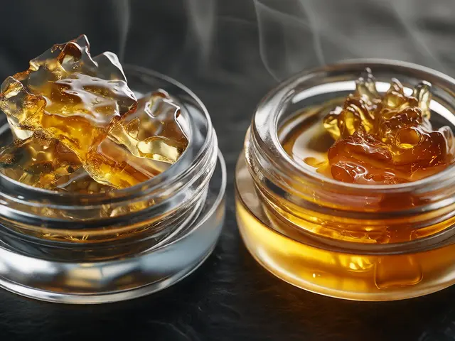 CBD Shatter vs. Rosin: Který extrakt je silnější a lepší?