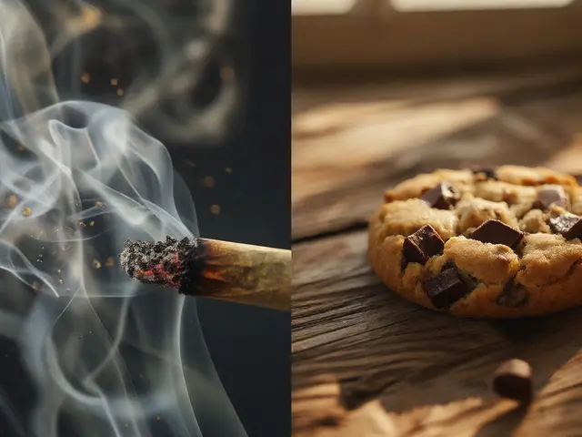 Proč jsou jedlé konopí bezpečnější než kouření? CBD cookies a zdraví plic